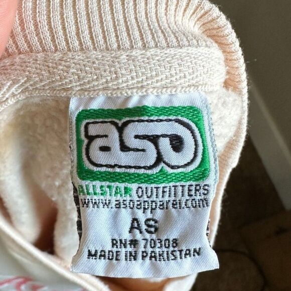 Allstar Outfitters Women's Spirit Championship Cheer Peach Sweatshirt Size M - Picture 8 of 9